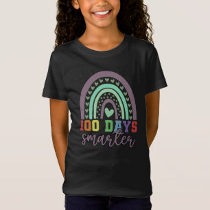 T-Shirt 100 Jours Smarter 100e Jour de l'école mignonne Ar