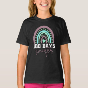 T-shirt 100 Jours Smarter 100e Jour de l'école mignonne Ar