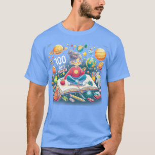 T-shirt 100 Jours Smarter 100e Jour De Spa D'Astronaut De