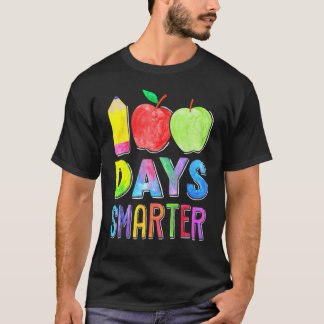 T-shirt 100 Jours Smarter 100E Jour D'École Pour Enseignan