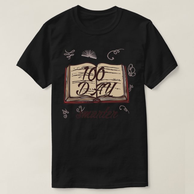 T-SHIRT 100 JOURS SMARTER 58 (Design devant)