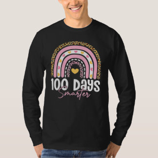 T-shirt 100 Jours Smarter Joyeux 100E Jour De L'École Arc-