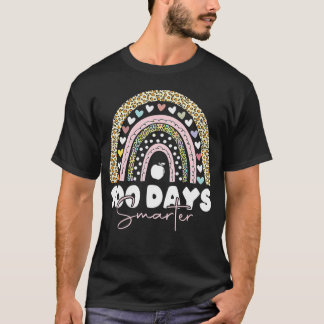 T-shirt 100 Jours Smarter Joyeux 100E Jour De L'École Arc-