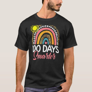 T-shirt 100 Jours Smarter Joyeux 100E Jour De L'École Arc-