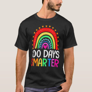 T-shirt 100 Jours Smarter Joyeux 100E Jour De L'École Arc-