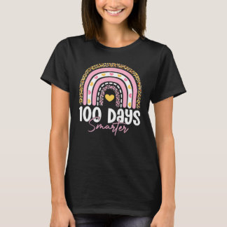 T-shirt 100 Jours Smarter Joyeux 100E Jour De L'École Arc-