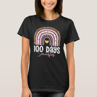 T-shirt 100 Jours Smarter Joyeux 100E Jour De L'École Arc-