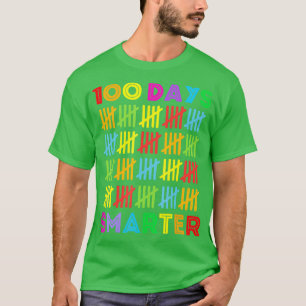 T-shirt 100 Jours Smarter Joyeux 100E Jour D'Étudiant