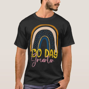 T-shirt 100 Jours Smarter Teacher 2022, 100E Jour De L'Éco