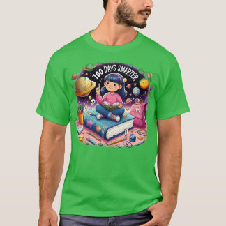 T-shirt 100 jours Spa astronaute du 100e jour de l'école