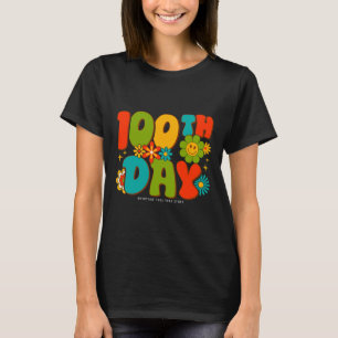 T-shirt 100 Jours super D'Enseignants Étudiants Enfants Hi