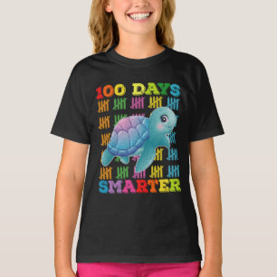 T-shirt 100 Jours Tortue intelligente 100e Jour De L'École
