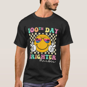 T-shirt 100 Jours Un Sourire Plus Brighton Visage 100ème J