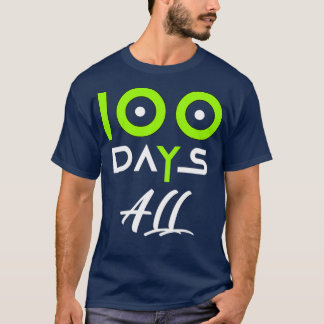 T-shirt 100 Jours Yx27all Funny 100 Jours De Thé Mignonne