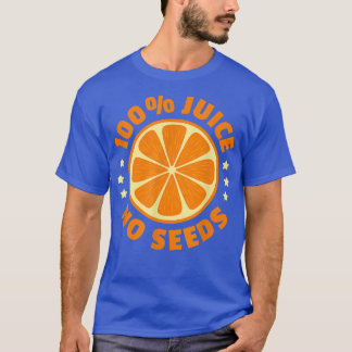 T-shirt 100 Jus Sans Graines Vasectomie Végétarien