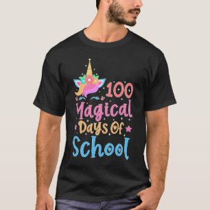 T-shirt 100 Magical Days of School Unicorn Enseignant