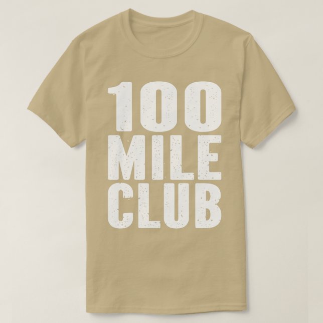 T-shirt 100 Mile Club Run Adventure Fell Ultra Run Trail R (Design devant)