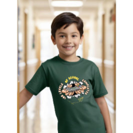 T-shirt 100 niveaux d'école de l'enfant achevé