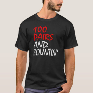 T-shirt 100 paires et Countin Sneakerhead