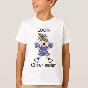 T-shirt 100% Pom-pom girl - Brunet