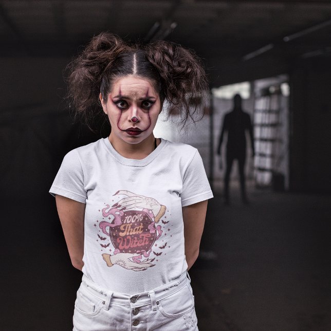 T-shirt 100% Que Sorcière Halloween Famille Correspondant (Halloween Family Matching T-Shirt )