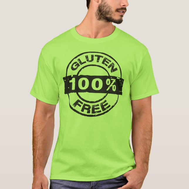 T-shirt 100% sans gluten (Devant)