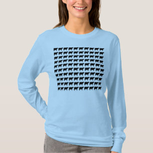 T-shirt 100 vaches - Noir