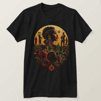 T-shirt 100 Years of Black History – Past Present Future T
