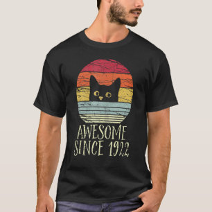 T-shirt 100e anniversaire stupéfiant depuis 1922 100 ans