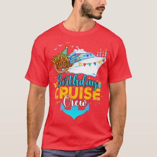 T-shirt 100e équipage de croisière