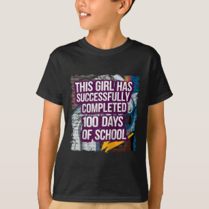 T-shirt 100e jour Amusant tenue filles et amp; Étudiant 10