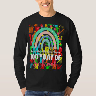 T-shirt 100e Jour De Chemise D'École 100 Jours Plus Intell