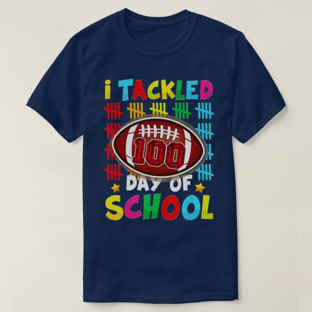 T-shirt 100e Jour de l'École (Design devant)