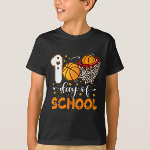 T-shirt 100e Jour de l'école Basketball enfants 100 Jours 