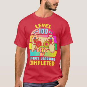 T-shirt 100e Jour De L'École Cadeau 100 Jours Enfants Télé