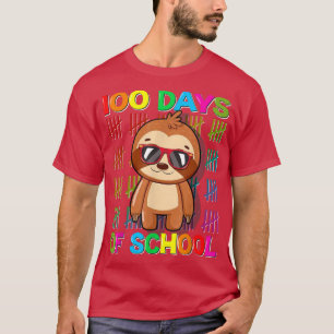 T-shirt 100e Jour de l'école Conception des fentes 100 Jou