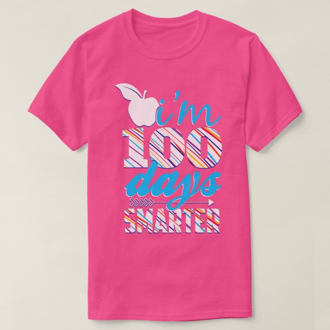 T-shirt 100E Jour De L'École Drôle Je 100 Jours Enfants Pl (Design devant)