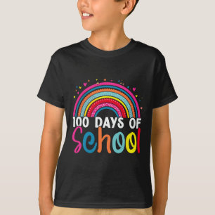 T-shirt 100e Jour De L'École Enseignant Enfants Retro Supe