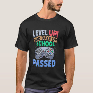 T-shirt 100E Jour De L'École Jeu 100 Jours De L'École Jeu