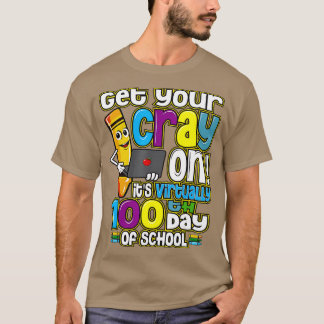 T-shirt 100e Jour de l'école Obtenez votre Cray sur l'ense