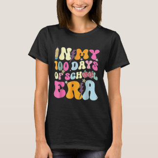 T-shirt 100E Jour De Mon 100 Jours D'Époque Scolaire Pour