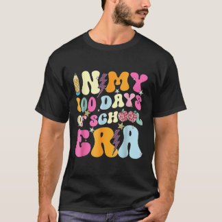 T-shirt 100E Jour De Mon 100 Jours D'Époque Scolaire Pour