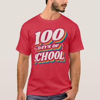 T-shirt 100e JOUR D'ÉCOLE 100 Jours Joli professeur Cool