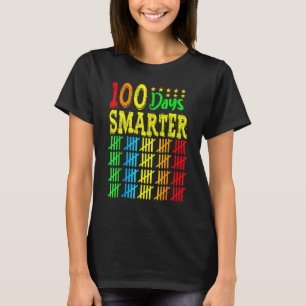 T-shirt 100e jour d'école enseignant enfant enfant heureux
