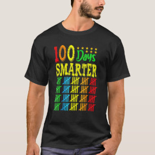 T-shirt 100e jour d'école enseignant enfant enfant heureux