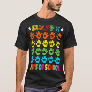 T-shirt 100e Jour du costume scolaire pour les enfants fil