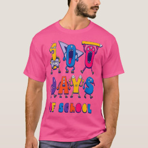 T-shirt 100e jour idée cadeau plus intelligent 100 jours d