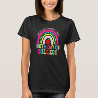 T-shirt 100ème Jour De L'École De Collège - 100 Jours Smar