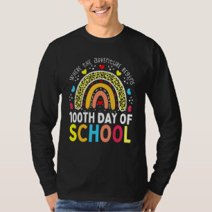 T-shirt 100ème Jour De L'École Enseignant 100 Jours Smarte