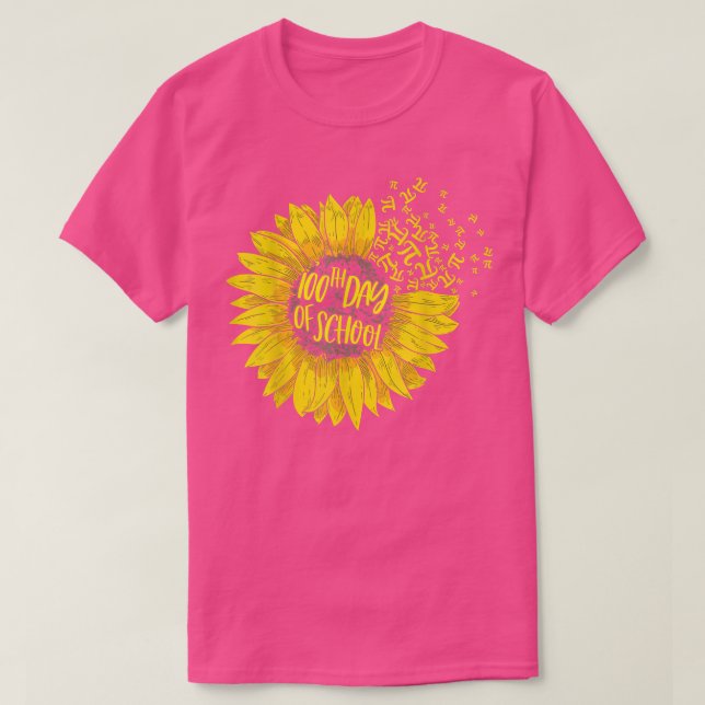 T-shirt 100ème Jour De L'Enseignant De L'École - 100 Jours (Design devant)